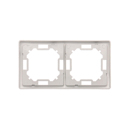 SIMON BASIC STANDARD INOX RAMKA 2X