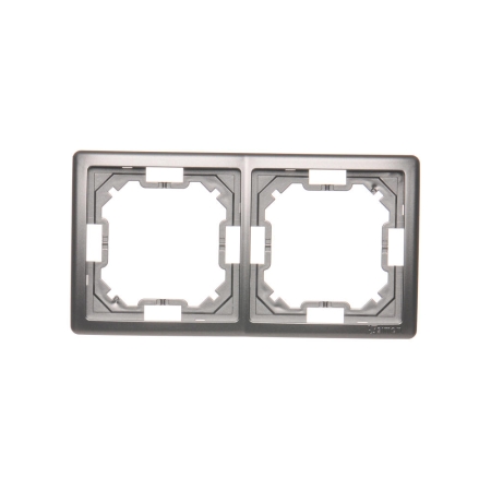 SIMON BASIC STANDARD INOX RAMKA 2X