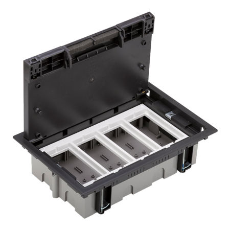 CONNECT SZARY GRAFIT PUSZKA PODŁOGOWA 16M 70MM + SM402/9 SF