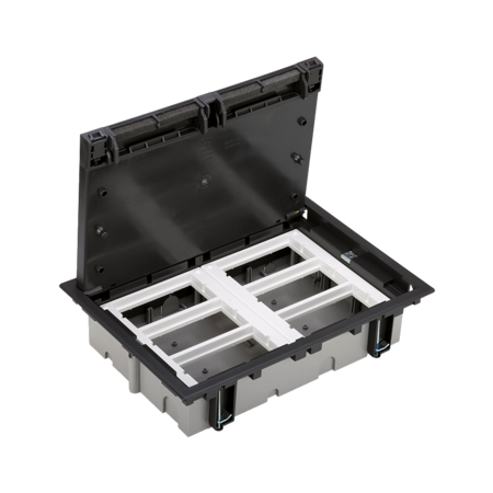 CONNECT SZARY GRAFIT PUSZKA PODŁOGOWA 24M 70MM + 2X SM302/9 SF