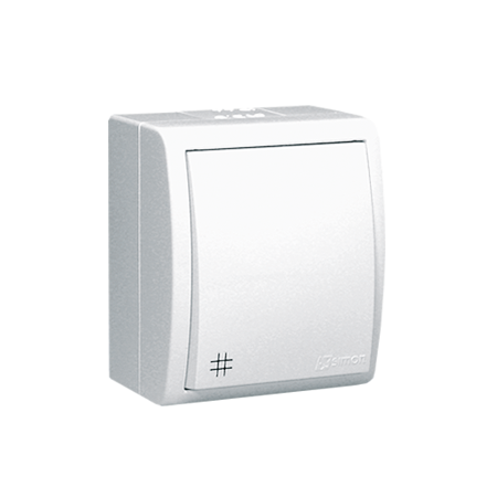 SIMON AQUARIUS BIAŁY ŁĄCZNIK NT KRZYŻOWY IP54 ZACISKI ŚRUBOWE 10AX 250V