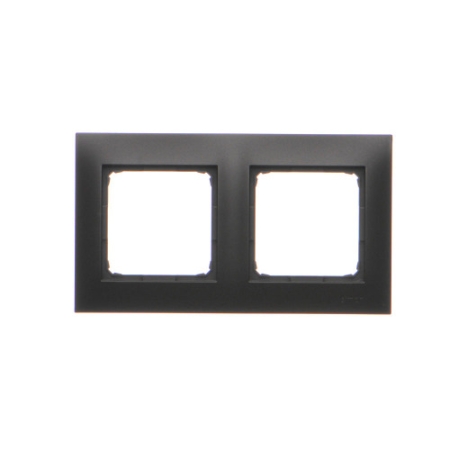 SIMON 54 PREMIUM CZARNY MAT RAMKA 2X