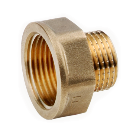 REDUKCJA 1"X1/2" NAKRĘTNO-WKRĘTNA ŻÓŁTA