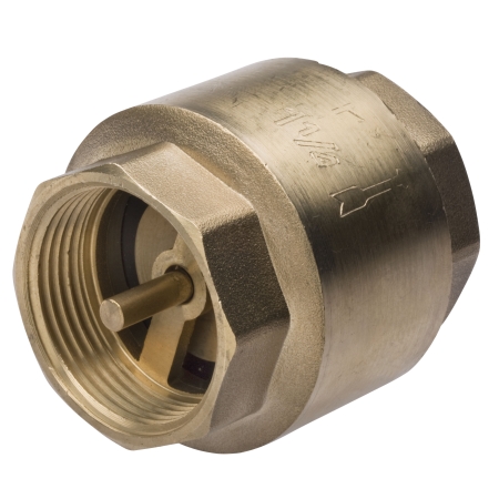 ZAWÓR ZWROTNY Z MOSIĘŻNYM ELEMENTEM ZAMYKAJĄCYM 3/4"