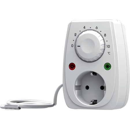 R-FG-CONT-ECO-EURO-CEE7/4 - TERMOSTAT FROSTGUARD-ECO DO SAMOREGULUJĄCYCH PRZEWODÓW GRZEWCZYCH