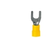 KNE  6-  6.0/100 KOŃCÓWKA APARATOWA WIDEŁKOWA IZOLOWANA ŻÓŁTY