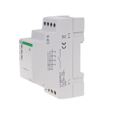 CZF-B CZUJNIK ZANIKU i ASYMETRII FAZ 10A 1Z 2M 3X400/230V+N AC