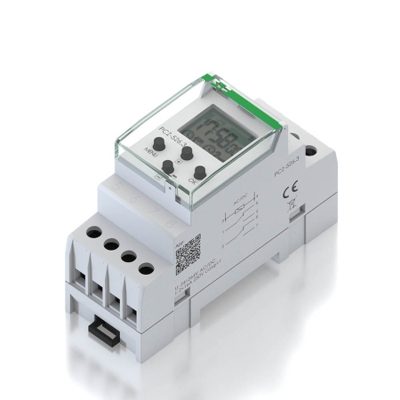 PCZ-526.4 ZEGAR STERUJĄCY 2-KANAŁOWY ASTRONOMICZNY 2X 16A 2X 1P 2M 24-264V AC/DC PRZERWA NOCNA