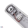 EMPTY SZARY OPRAWA LINIOWA HERMETYCZNA 1X G13 T8/ 36W IP65 IK08 1200MM PC KLOSZ PRYZMATYCZNY