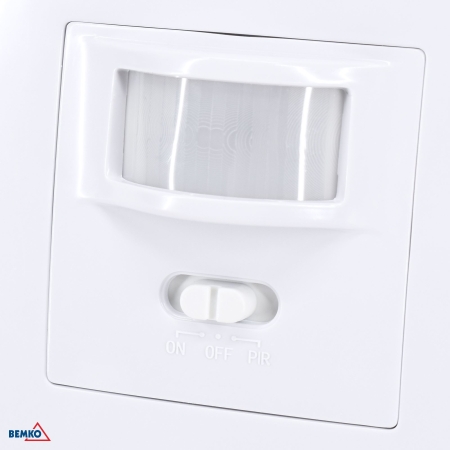 CZUJNIK RUCHU BIAŁY PT DO PUSZKI 160ST 9M IP20 500W 230V