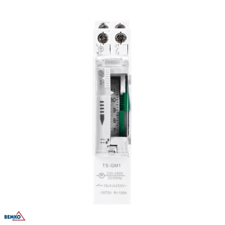 ZEGAR STERUJĄCY MECHANICZNY DOBOWY SCHELINGER NA SZYNĘ