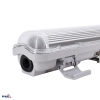 EMPTY SZARY OPRAWA LINIOWA HERMETYCZNA 1X G13 T8/ 36W IP65 IK08 1200MM PC KLOSZ PRYZMATYCZNY