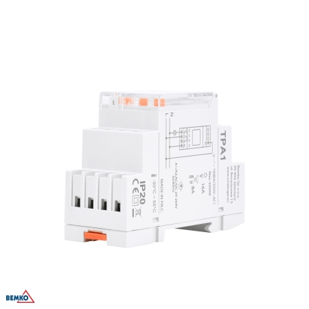 ZEGAR STERUJĄCY 1-KANAŁOWY ASTRONOMICZNY 24-264 V AC/DC