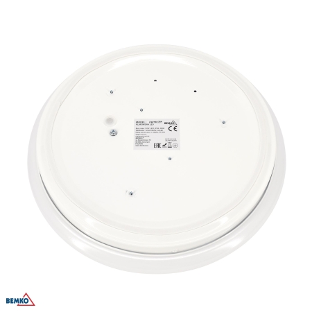 PAULA BIAŁY OPRAWA SUFITOWA PLAFON LED 24W NW 4000K 1900LM IP44 IK08 FI295 STAL/ PMMA