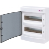 ECT24PT-S ROZDZIELNIA PLASTIKOWA NT 24M 2X 12M N+PE IP40 361X287X112 DRZWI DYMNE BIAŁY DIDO
