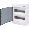 ECT24PT-S ROZDZIELNIA PLASTIKOWA NT 24M 2X 12M N+PE IP40 361X287X112 DRZWI DYMNE BIAŁY DIDO
