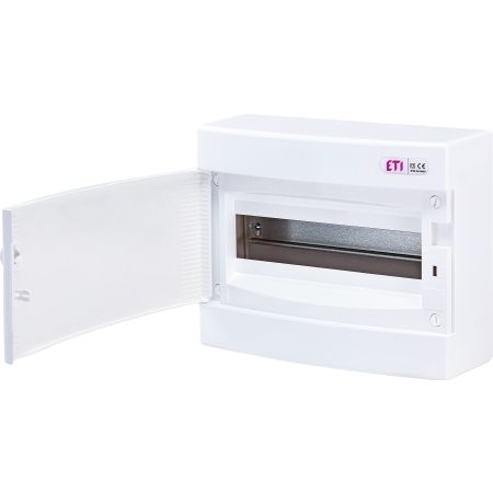 ECT12PO ROZDZIELNIA PLASTIKOWA NT 12M 1X 12M N+PE IP40 IK07 236X287X112 DRZWI PEŁNE BIAŁY DIDO