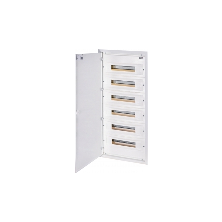 ERP18-6 ROZDZIELNIA PLASTIKOWA PT 108M 6X 18M N+PE IP40 IK08 943X418X120 DRZWI PEŁNE META BIAŁY DIDO