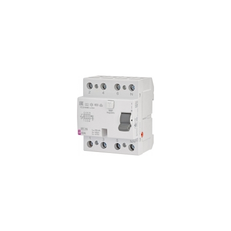 EFI-P4 63A/ 30MA/A WYŁĄCZNIK RÓŻNICOWY 63A 4P 4M 30MA A 10KA