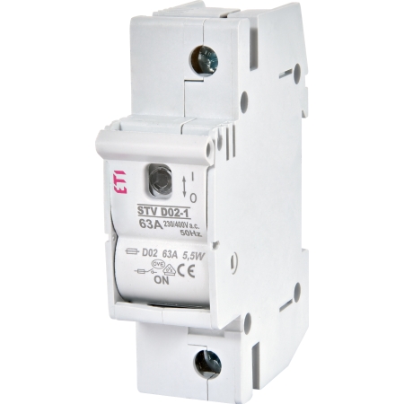STV D02 ROZŁĄCZNIK BEZPIECZNIKOWY 63A 1P 1.5M D02 230/400V AC