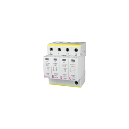 ETITEC C T2 275/20 4+0 OGRANICZNIK PRZEPIĘĆ T2 C 4P 4M 20/40KA 1.5KV TNS