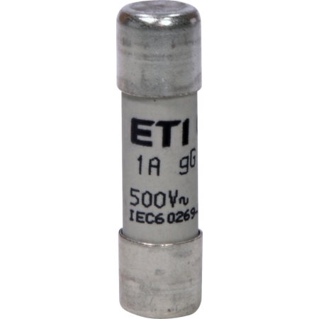 10X38 1A GG WKŁADKA TOPIKOWA CYLINDRYCZNA ZWŁOCZNA