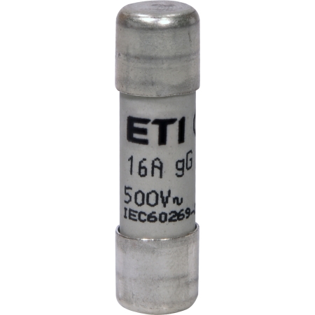 10X38 16A GG WKŁADKA TOPIKOWA CYLINDRYCZNA ZWŁOCZNA