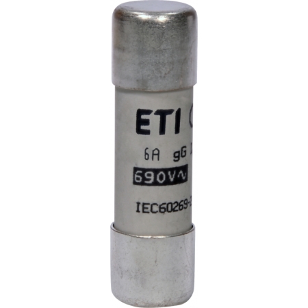 14X51 6A GG WKŁADKA TOPIKOWA CYLINDRYCZNA ZWŁOCZNA