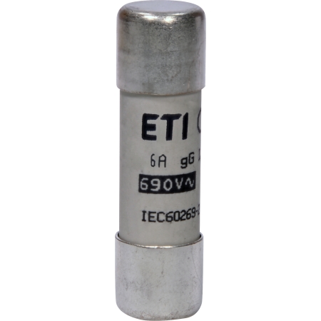 14X51 6A GG WKŁADKA TOPIKOWA CYLINDRYCZNA ZWŁOCZNA