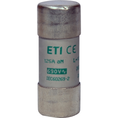 22X58 125A AM WKŁADKA TOPIKOWA CYLINDRYCZNA ZWŁOCZNA