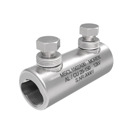 MSCL150 AL/CU 25-150MM2 12KV 2XŚRUBA ALUMINIOWA SB ZŁĄCZE KABLOWE