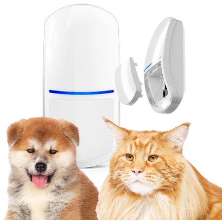 CYFROWA CZUJKA RUCHU ODPORNA NA OBECNOŚĆ ZWIERZĄT O MASIE DO 20 KG (BEZ UCHWYTU)