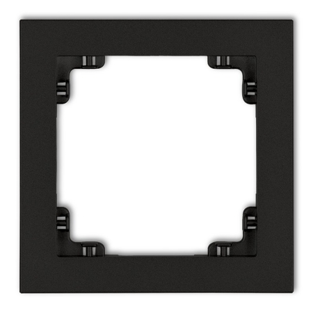 DECO CZARNY MAT RAMKA 1X