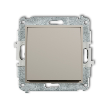 MINI MODUŁ TAUPE ŁĄCZNIK 1-BIEGUNOWY ZACISKI ŚRUBOWE 10AX 250V