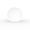 CUMULUS M BIAŁY OPRAWA PRZENOŚNA OGRODOWA KULA 1X E27/ 60W IP44 TWORZYWO PE