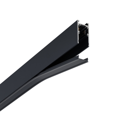 LVM TRACK SYSTEM CZARNY OPRAWA SYSTEMOWA SZYNOPRZEWÓD MAGNETYCZNY NT 2M 48V ALUMINIUM