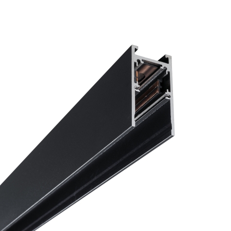 LVM TRACK SYSTEM CZARNY OPRAWA SYSTEMOWA SZYNOPRZEWÓD MAGNETYCZNY NT 2M 48V ALUMINIUM