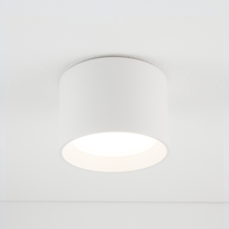 MAUN BIAŁY OPRAWA SUFITOWA TUBA NT 1X GX53/ 12W IP54 ALUMINIUM LAKIEROWANE