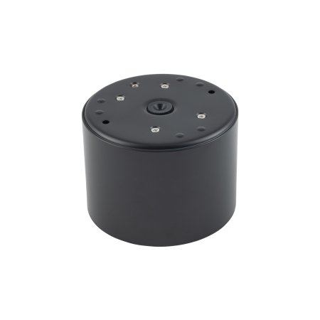 MAUN CZARNY OPRAWA SUFITOWA TUBA NT 1X GX53/ 12W IP54 ALUMINIUM LAKIEROWANE