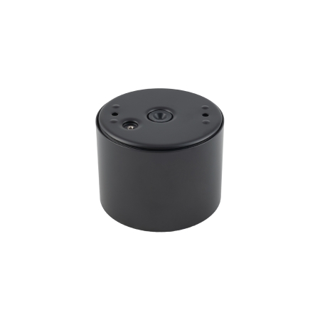 BOL BLACK CZARNY OPRAWA SUFITOWA TUBA NT 1X GX53/ 12W IP54 ALUMINIUM LAKIEROWANE