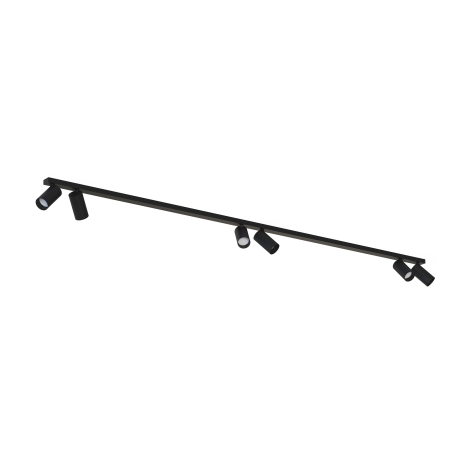 MONO VI CZARNY OPRAWA SUFITOWA SPOT NT 6X GU10/ 10W IP20 STAL LAKIEROWANA/ TWORZYWO ABS PROM.