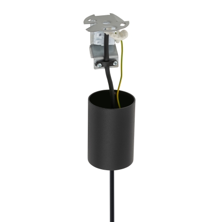 LASER 490 CZARNY OPRAWA WISZĄCA 1X G9/ 10W IP20 STAL LAKIEROWANA