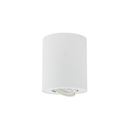 SET BIAŁY OPRAWA SUFITOWA RUCHOMA SPOT TUBA NT 1X GU10/ 10W IP20 STAL LAKIEROWANA