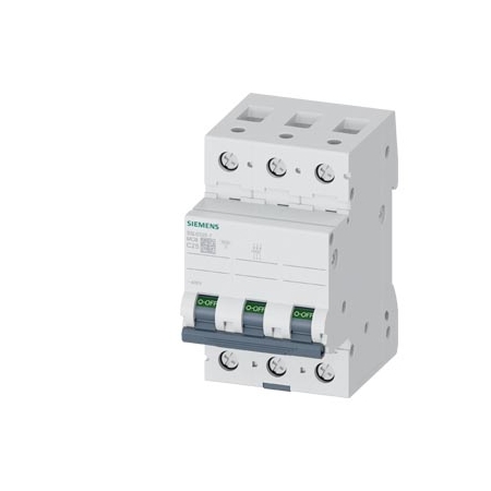 5SL WYŁĄCZNIK NADPRĄDOWY C 25A 3P 3M 6KA