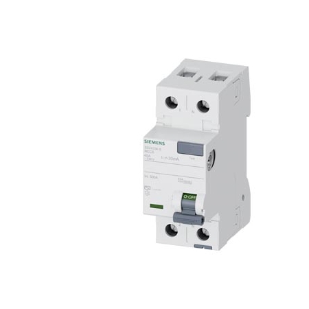 5SV4 40A/ 30MA/AC 2P WYŁĄCZNIK RÓŻNICOWY 40A 30MA 2M AC 10KA