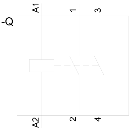 5TT5 STYCZNIK MODUŁOWY 25A 2Z 1M 230V AC