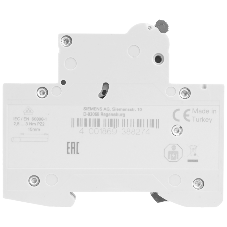 5SL WYŁĄCZNIK NADPRĄDOWY B  6A 1P 1M 6KA