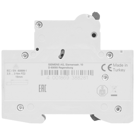 5SL WYŁĄCZNIK NADPRĄDOWY B 10A 1P 1M 6KA