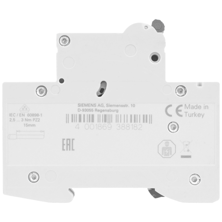 5SL WYŁĄCZNIK NADPRĄDOWY C 10A 1P 1M 6KA