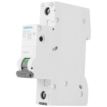 5SL WYŁĄCZNIK NADPRĄDOWY B 20A 1P 1M 6KA